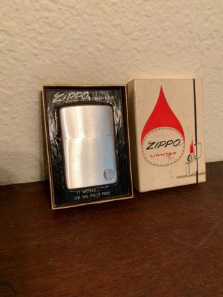 1969 Zippo Lighter With Box