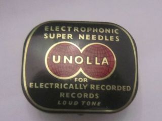 Unolla Electrophonic Needles Gramophone Needle Tin Loud Tone