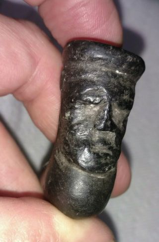 Antique Native American Effigy Pipe