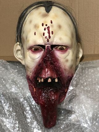 George Ramirez Day Of The Dead Dr.  Tongue Halloween Mask Sick Zombie