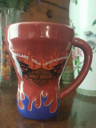 Harley Davidson Official Licensed Coffee Mug " Declare Your Independence "