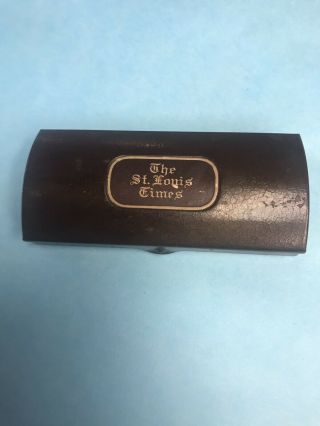 Vintage Valet Autostrop Safety Razor With Case Gold Tone The St Louis Times