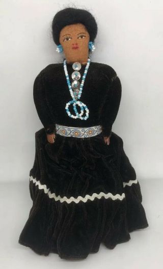 Vintage Handmade Navajo Doll Native American Indian