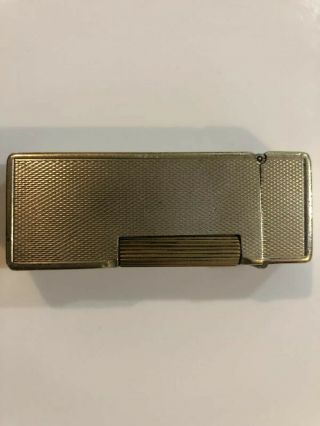 Vintage Dunhill Rollagas Lighter - Gold Plated