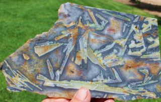Wyloo Crystal Agate,  Rock,  Mineral,  Cab,  Slab,  Lapidary,  425 Grams