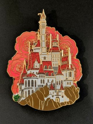Disney Beauty And The Beast Fantasy Pin - Castle Home Series - Jumbo Le - Belle