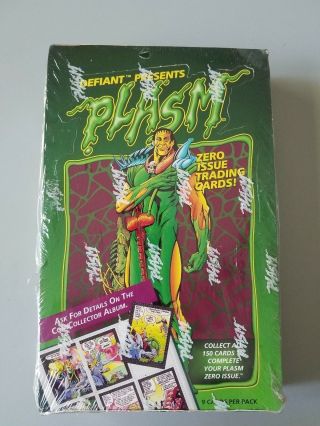 1993 Defiant Plasm Trading Cards Factory Box 36 Packs