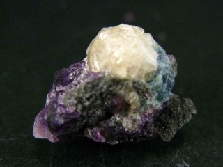 Phenakite Phenacite & Fluorite & Beryl Crystal From Russia - 1.  0 " - 4.  7 Grams
