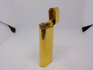 Authentic Cartier Solid K Gold Cigarette Lighter oval 3