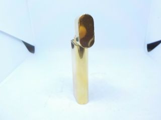 Authentic Cartier Solid K Gold Cigarette Lighter oval 6