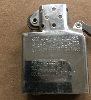 Vietnam Era Zippo Lighter with Double Sided Engraving circa 1966 - 1967 Dong - ha 2