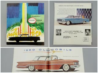 1960 Oldsmobile Rocket Circle Showroom Sales Brochure,  Volume 4,  Number 5,  1959