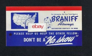 Braniff Airways Don 
