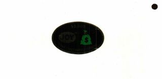 Rare Glitter 1994 Cost Improvement Joy Coal Mining Sticker 129