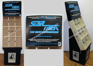 Star Trek: The Next Generation Book Store Display Stand 1987 For Books & Smalls