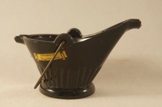 Vintage Black Coal Bucket Ashtray Souvenir Of Nashville,  Tennessee