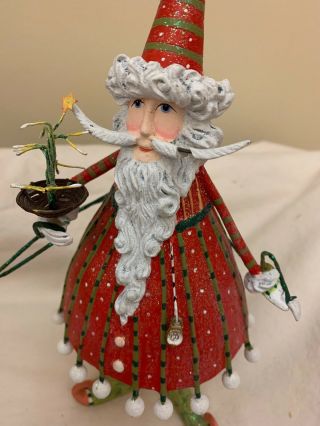 Patience Brewster Dashing Santa Figure Ornament 11.  25” - 1/2 Of Price 4
