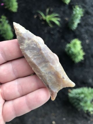 Rare Cumberland Fine Paleo Clovis Indian 3 1/4 Inches Tennessee