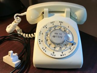 Vintage Phone Western Electric Bell System Rotary Dial 1969 Retro