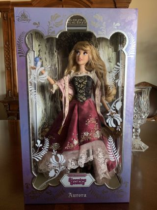 Disney Aurora Sleeping Beauty 60th Anniversary 17 " Doll Limited Edition Doll Nib
