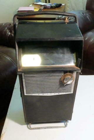 Vintage 1959 Philco Model 2010 1st Transistor Television Safari Repair