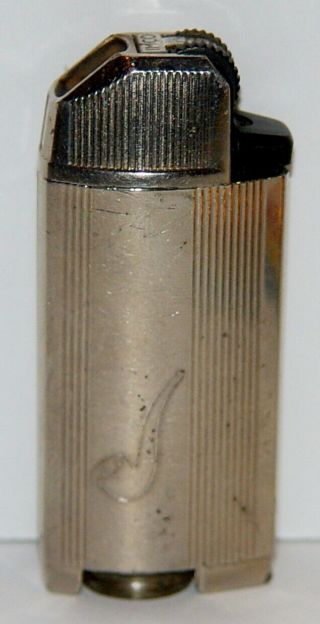Vintage Imco G77r Chrome Body Butane Gas Pipe Lighter Austria Made Cigarette Mcm