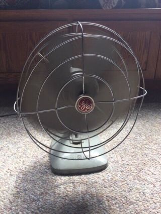 Ge General Electric Antique Oscillating Fan,  And Is Very Quiet.