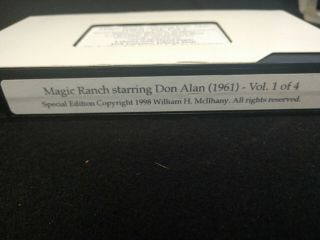 Magic Ranch Starring Don Alan Volume 1 VHS Video Gwynne Platt Crandall Johnstone 2