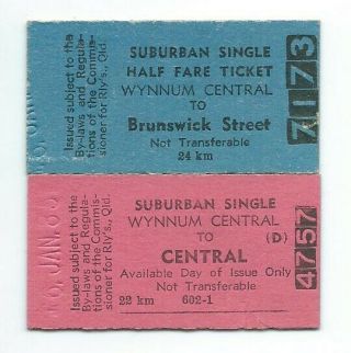 Wynnum Central: Two Single Tickets