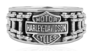 Harley Davidson Sterling Silver Men 
