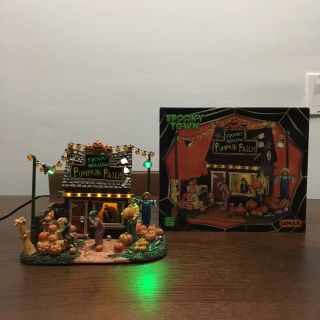 Lemax Spooky Town Spooky Hollow Pumpkin Patch Halloween Village Table Accent