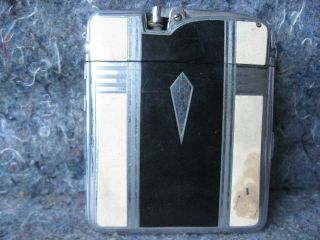 Quality Ronson Enamel Cigarette Lighter Art Deco Case