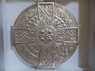 Towle Sterling Silver Christmas Ornament 2002 Celtic Series Cross Rare 3rd
