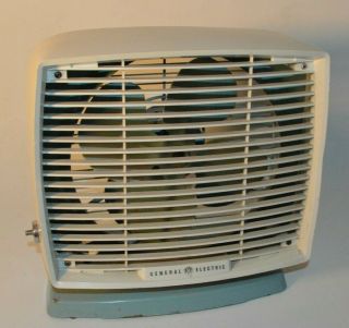 Vintage Ge General Electric Mid Century Modern Square Box Fan Model F12a2
