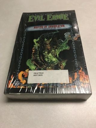 1997 Evil Ernie Series 3 Master Of Annihilation Fractile Hot Box 36 Count