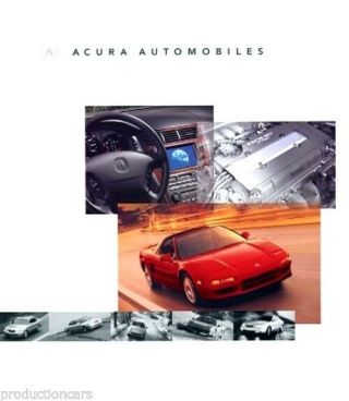 2000 Acura 16 - Page Car Sales Brochure - Nsx Tl Rl Integra Nsx - T