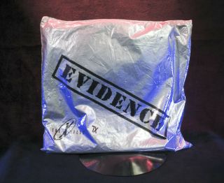 X - Files Crew Shirt Evidence Bagged Xl