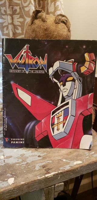 Complete 1984 Voltron Defender Of The Universe Panini Sticker Album
