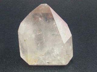 Rare Polished Lithium Quartz Crystal From Brazil 40 Grams - 1.  4 "