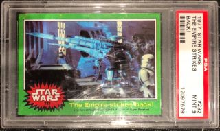 1977 Psa 9 232 The Empire Strikes Back Star Wars Card