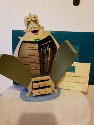 Disney Beauty And The Beast Wardrobe With Certificate Of Authenticity