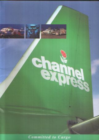 Channel Express Of Bournemouth Committed To Cargo Airline Brochure