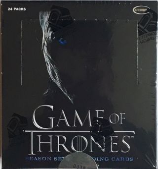 2018 Rittenhouse Game Of Thrones Season 7 Trading Cards - Box