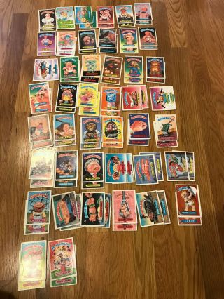 Garbage Pail Kids Gpk 6th Series Os6 Complete Set,  Wrappers