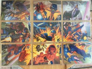 1994 Fleer Ultra X - Men Trading Card Complete Set