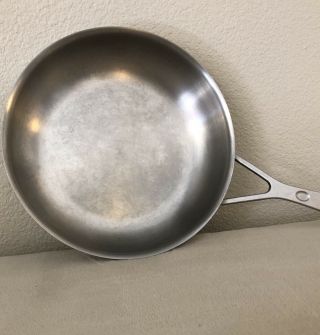 DEMEYERE FRYING PAN 10” 5 - Ply 18/10 Made In Belgium,  No Lid,  Cook,  Chef,  Gift 3