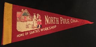 Vintage North Pole Colorado Home Of Santa 