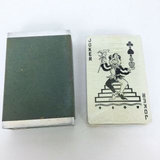 Vintage 901 Club Duratone Pin Up Girl Playing Cards Milwaukee Wisconsin Historic 6