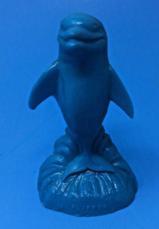 Mold A Rama Dolphin Flipper Marineland In Blue (m6)