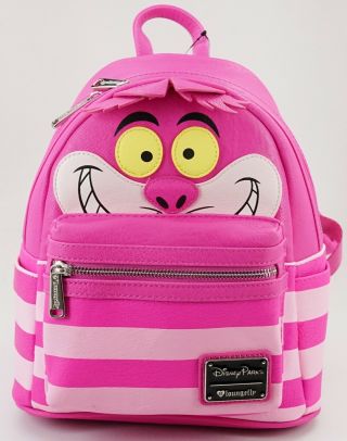 Disney Parks Loungefly Alice In Wonderland Cheshire Cat Mini Backpack